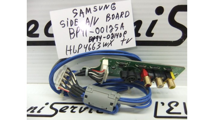Samsung  BP41-00125A side AV board  .